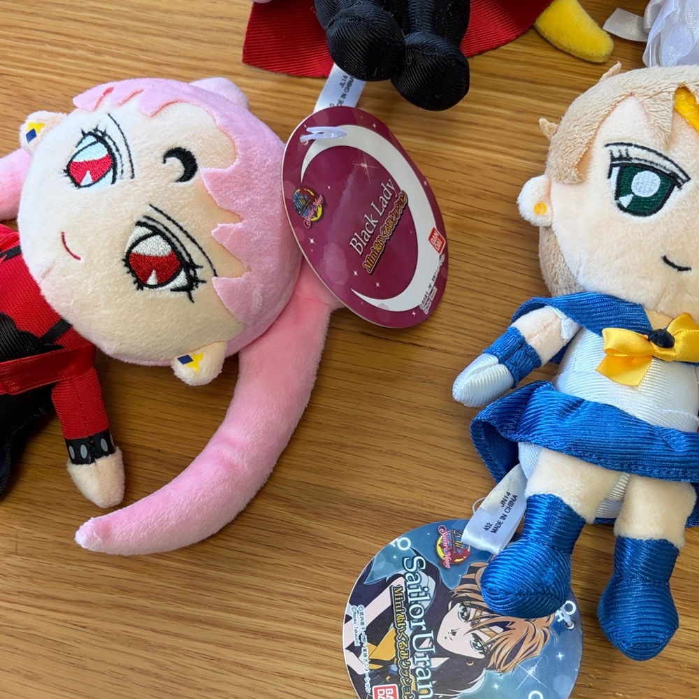 Sailor Moon Bandai 20th Anniversary Plush Lot - Picture 2 of 5